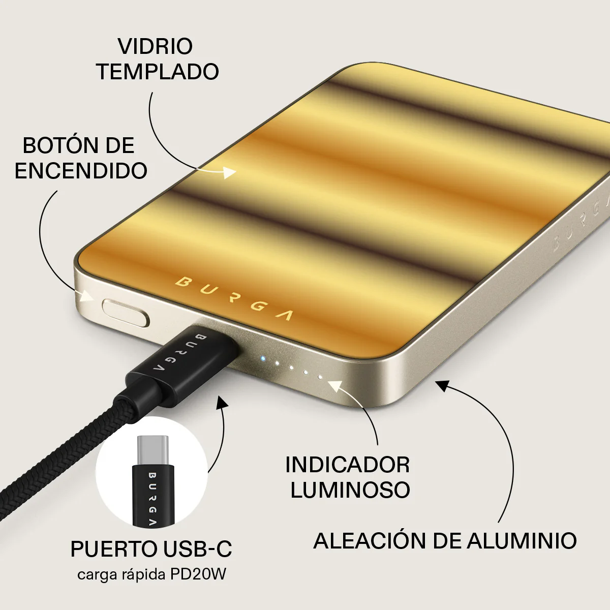 Saturn - Power Bank Magnético - Image 10