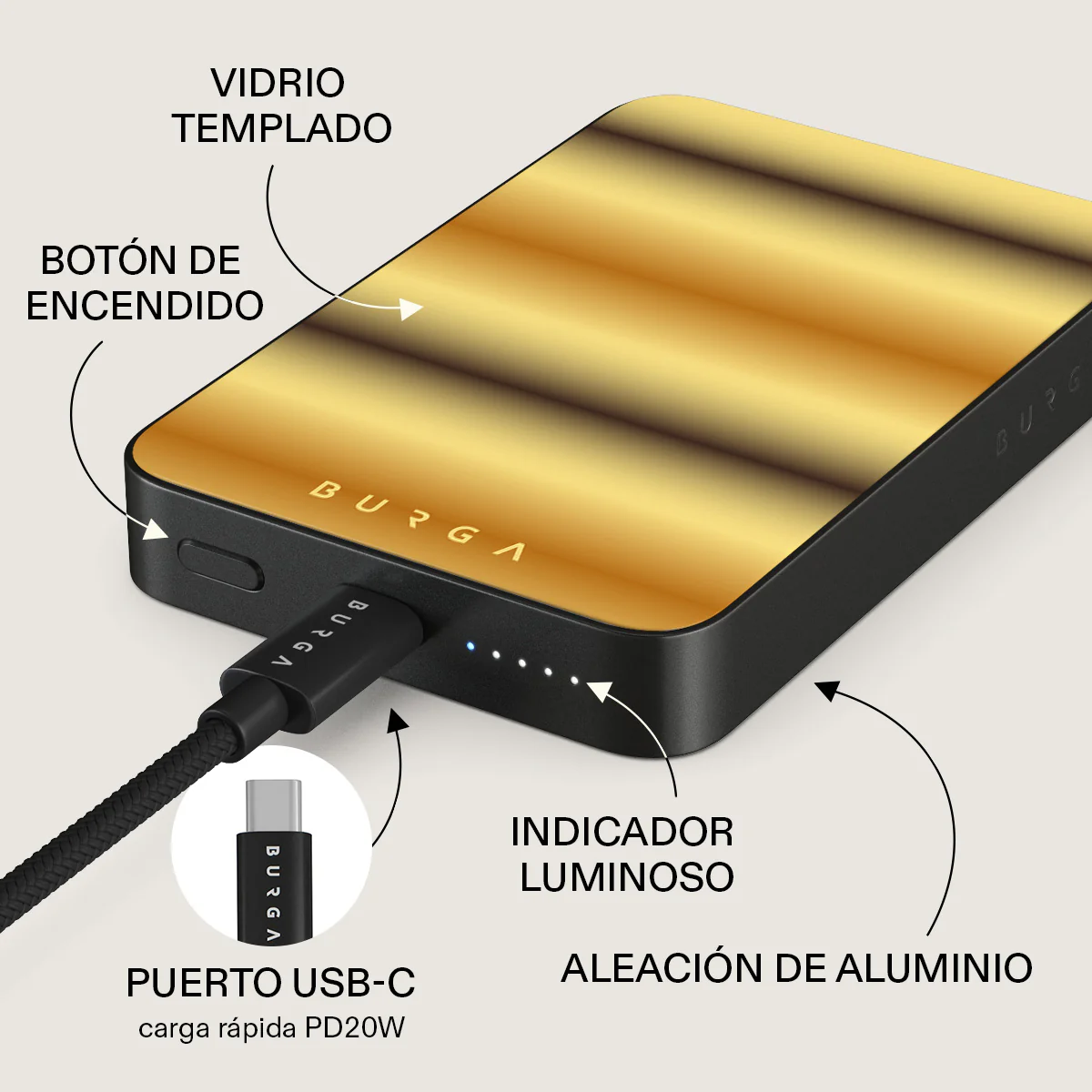 Saturn - Power Bank Magnético - Image 20