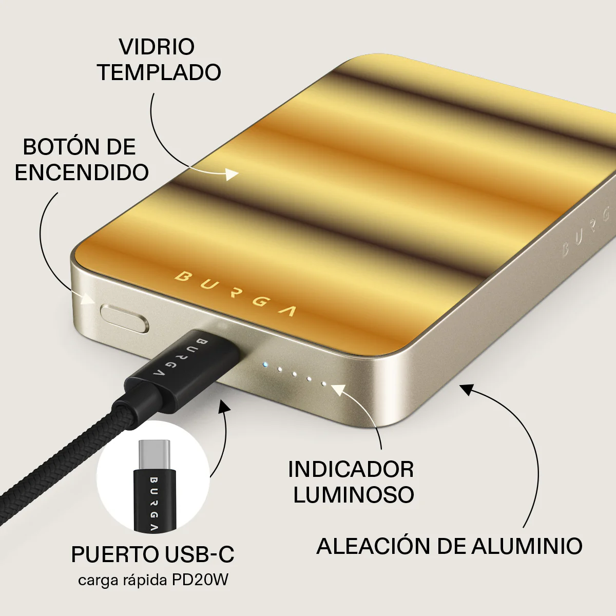 Saturn - Power Bank Magnético - Image 25