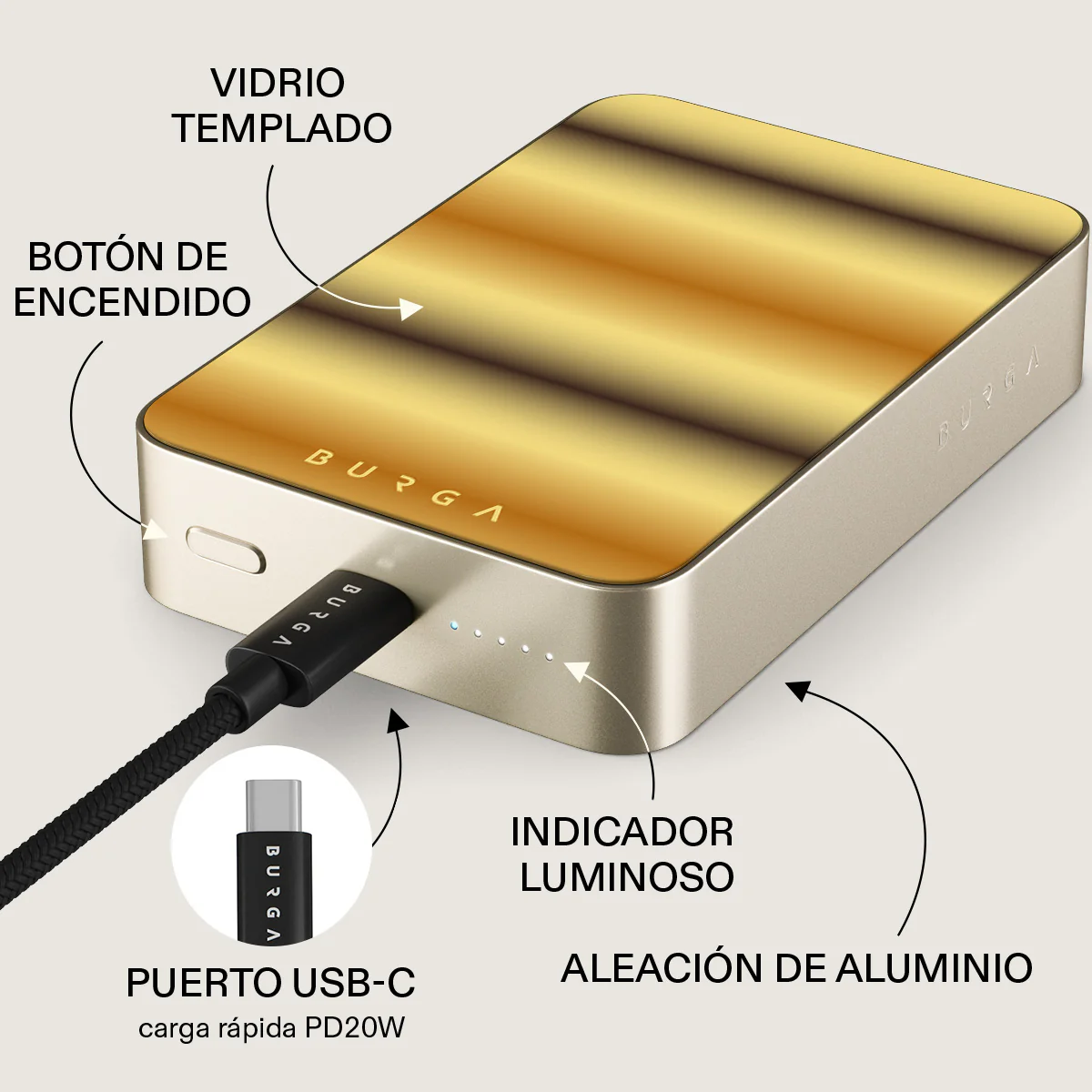 Saturn - Power Bank Magnético - Image 40