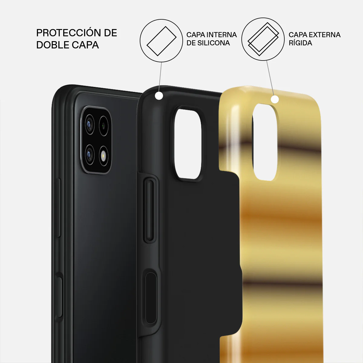 Saturn - Samsung Galaxy A22 5G Funda - Image 2