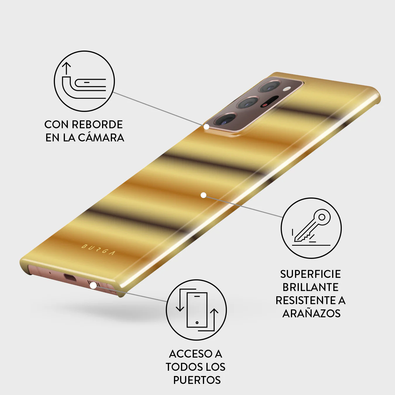Saturn - Samsung Galaxy Note 20 Ultra 4G / 5G Funda - Image 3