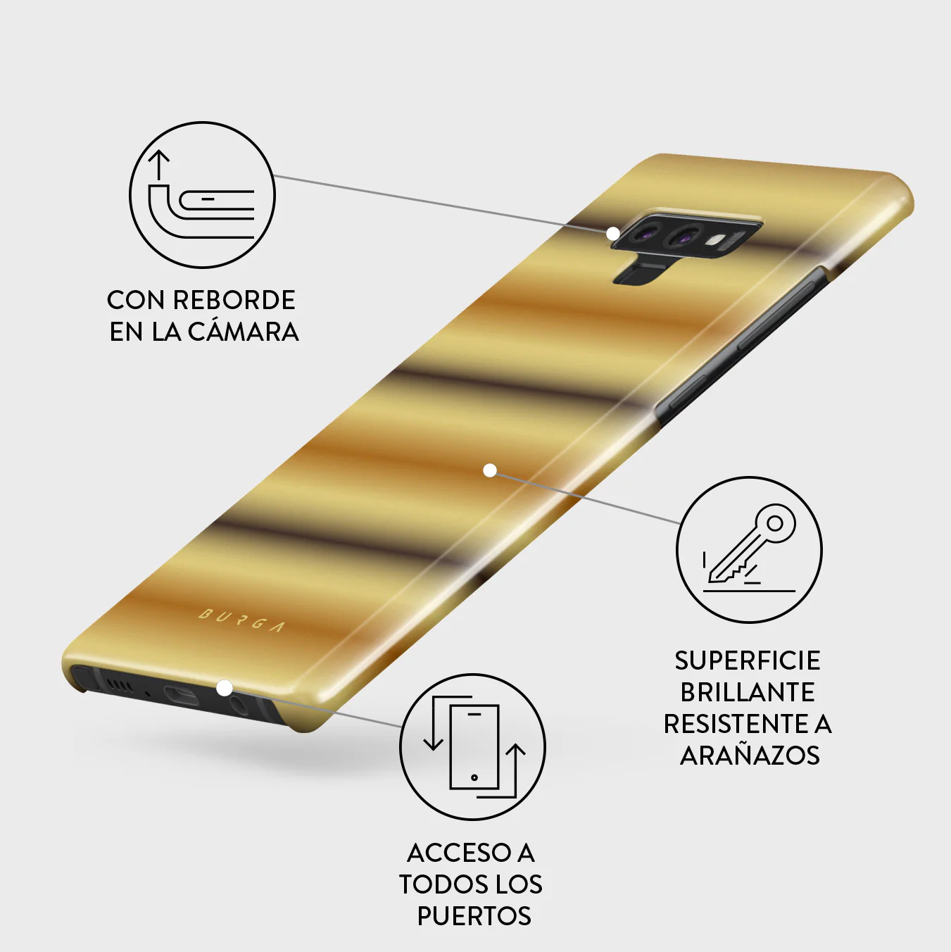 Saturn - Samsung Galaxy Note 9 Funda - Image 3