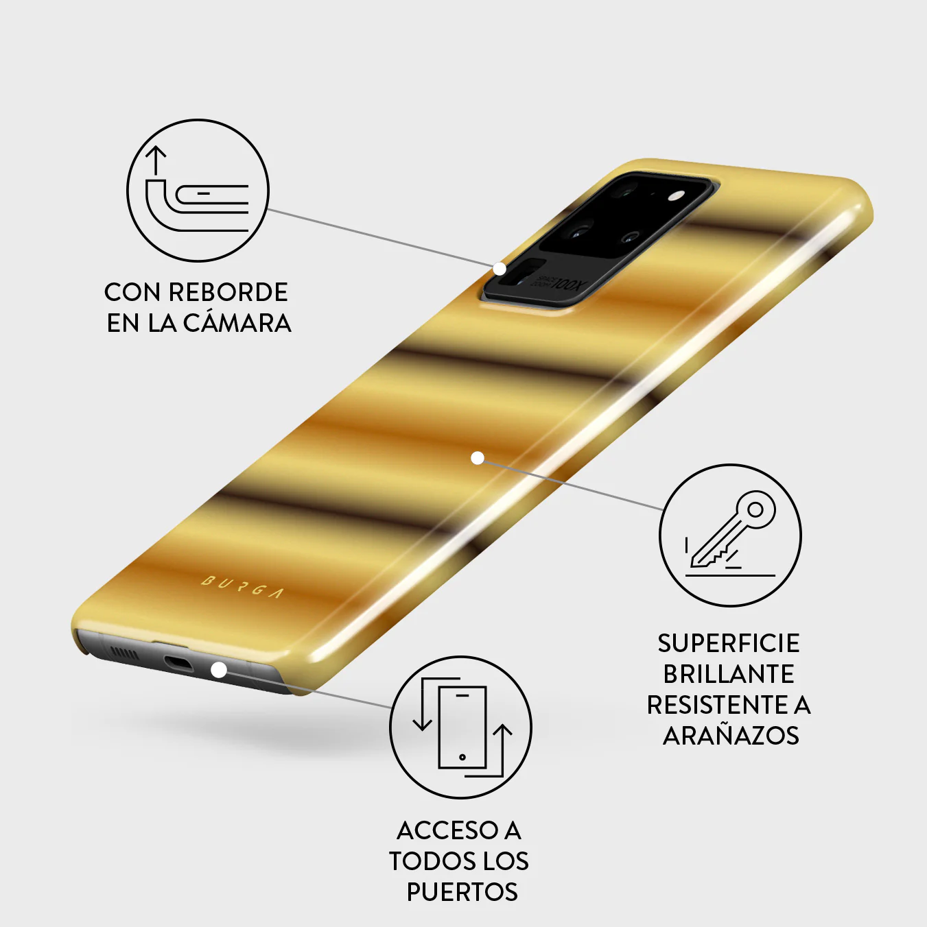 Saturn - Samsung Galaxy S20 Ultra 4G / 5G Funda - Image 3