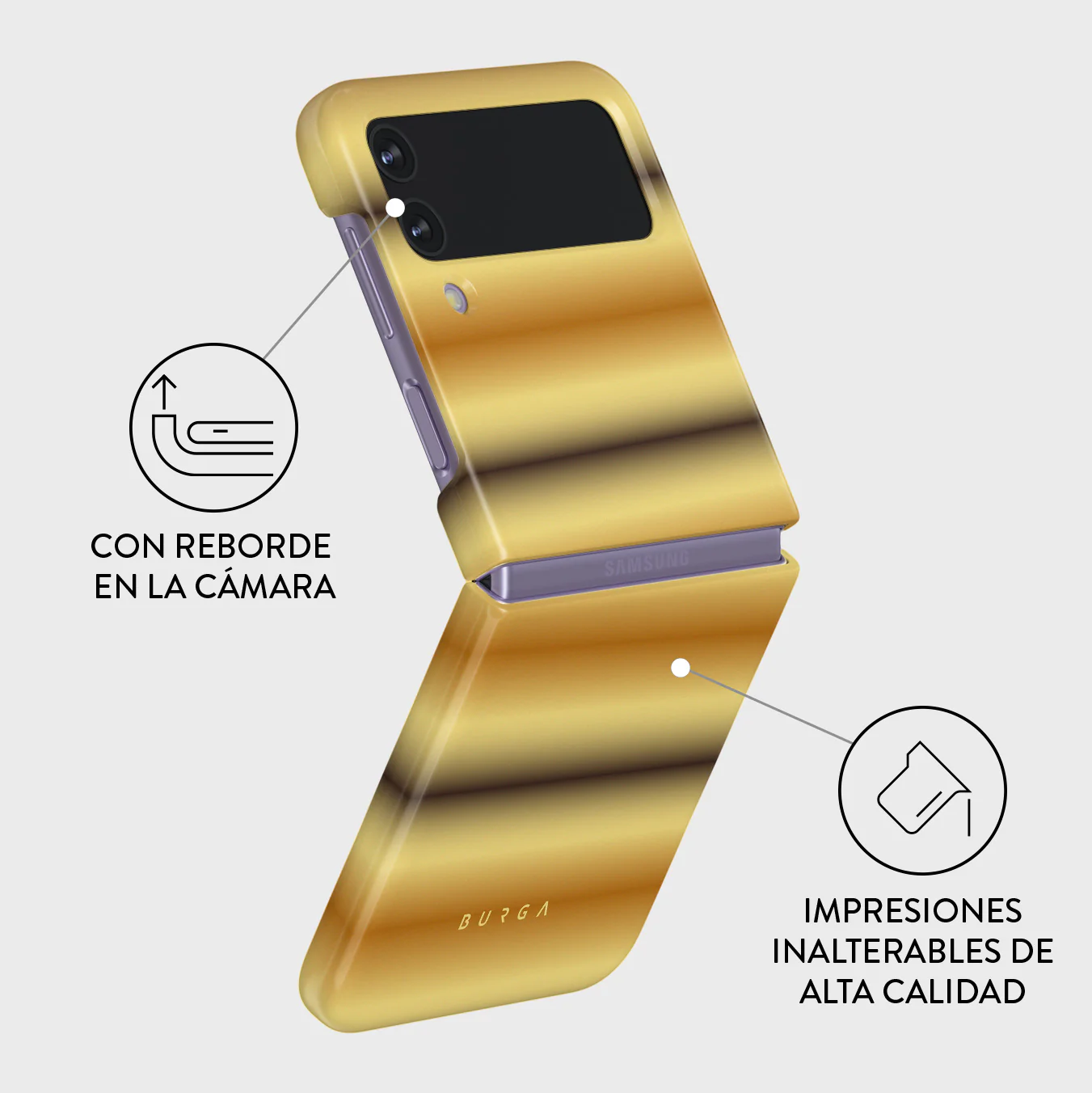 Saturn - Samsung Galaxy Z Flip 4 Funda - Image 3