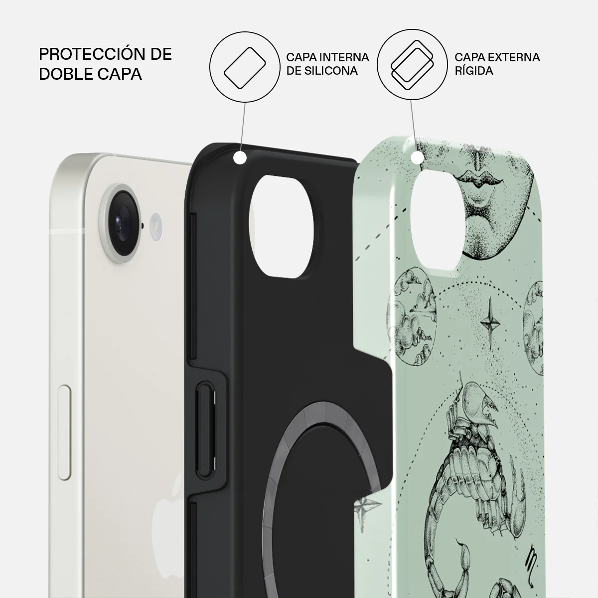 Scorpio - iPhone 17e Funda - Image 14