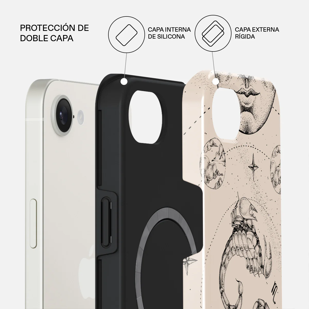 Scorpio - iPhone 17e Funda - Image 2