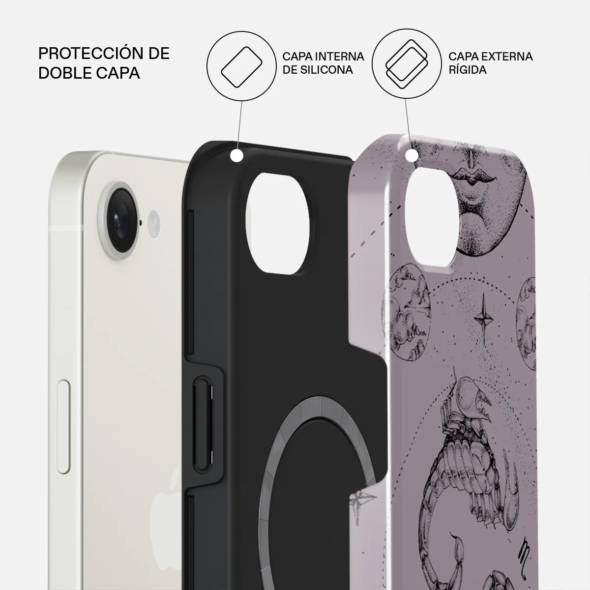 Scorpio - iPhone 17e Funda - Image 6