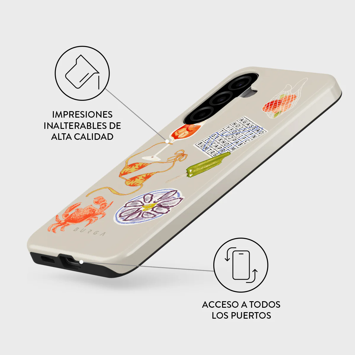 Seaside Muse - Samsung Galaxy A57 5G Funda - Image 3