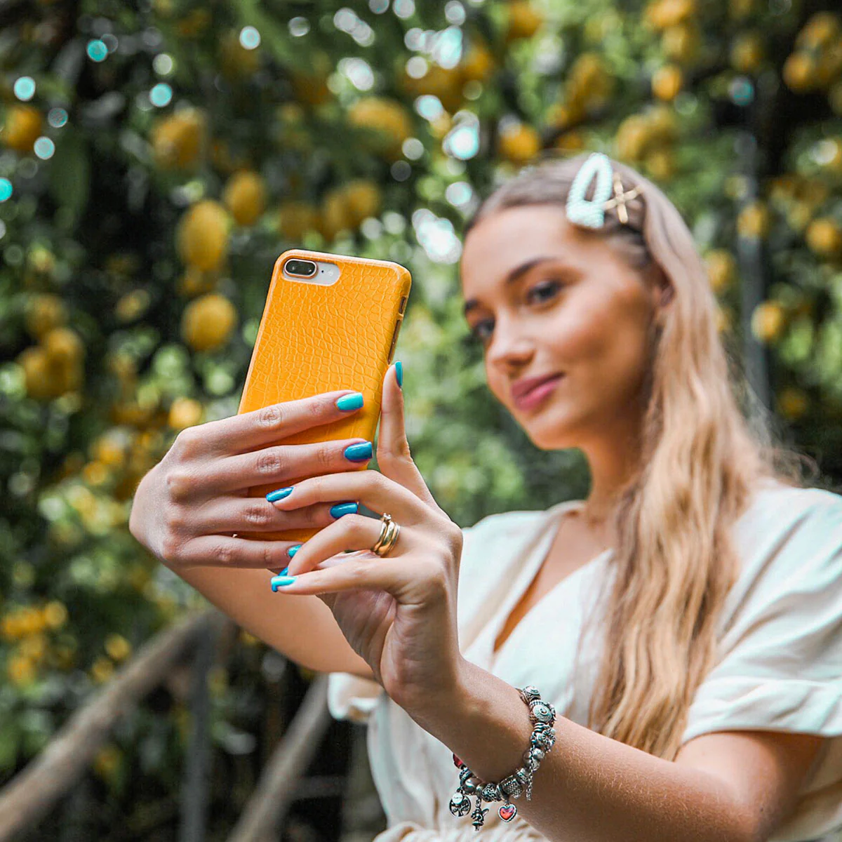 Canary Yellow - Samsung Galaxy A57 5G Funda - Image 5