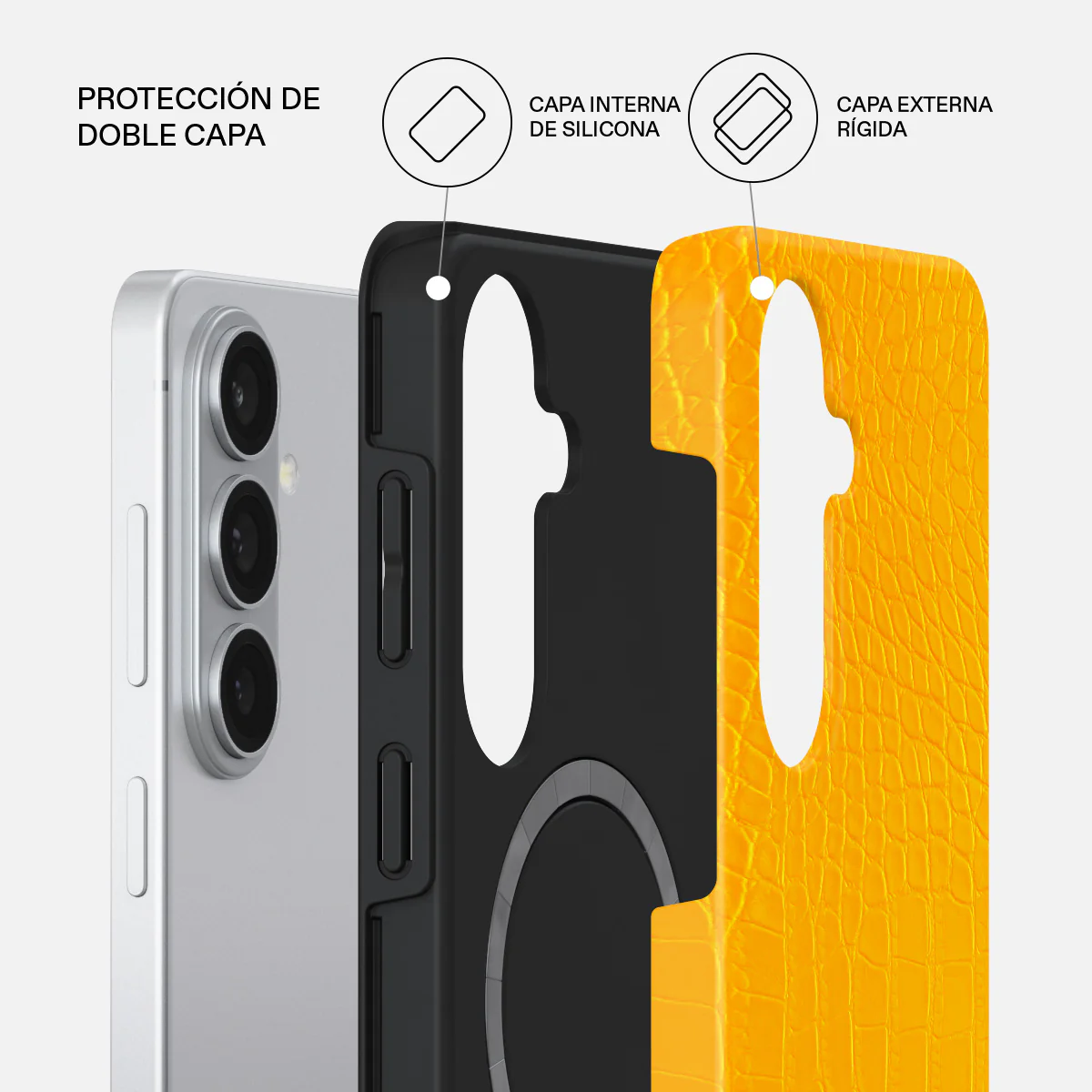 Canary Yellow - Samsung Galaxy S26 Plus Funda - Image 2