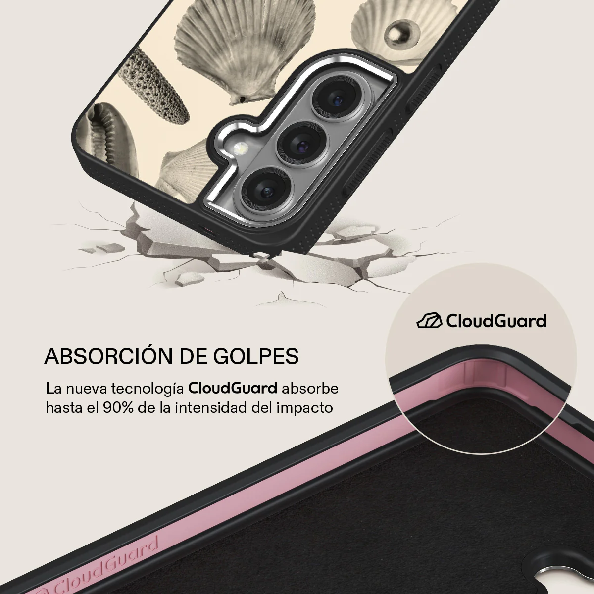 Shell Mosaic - Samsung Galaxy S26 Plus Funda - Image 21
