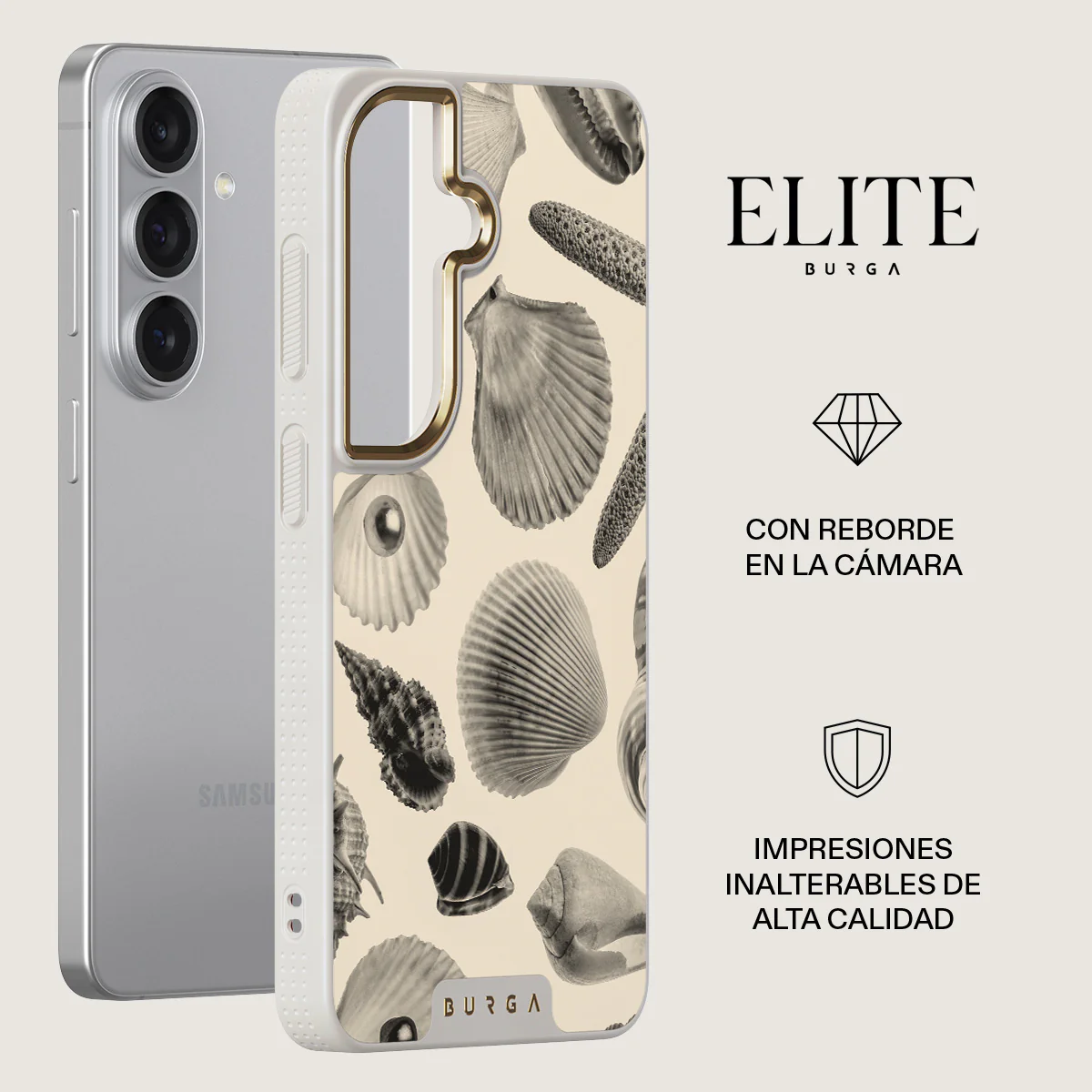 Shell Mosaic - Samsung Galaxy S26 Plus Funda - Image 27