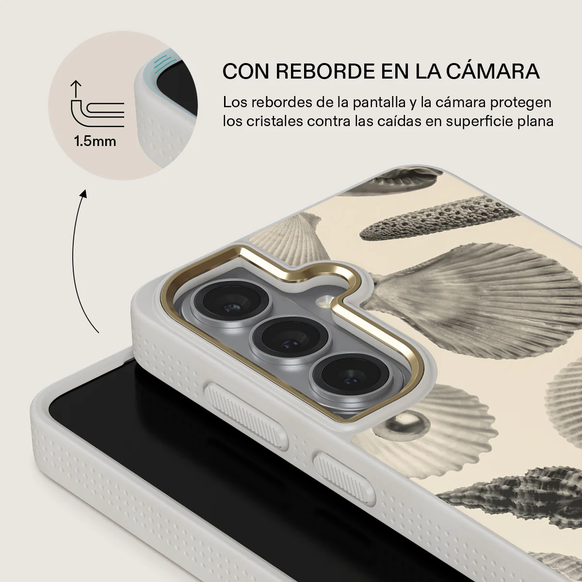 Shell Mosaic - Samsung Galaxy S26 Plus Funda - Image 29