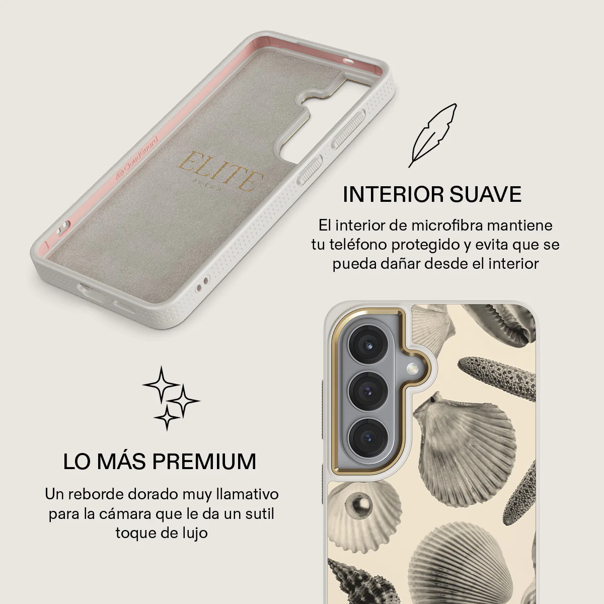 Shell Mosaic - Samsung Galaxy S26 Plus Funda - Image 31