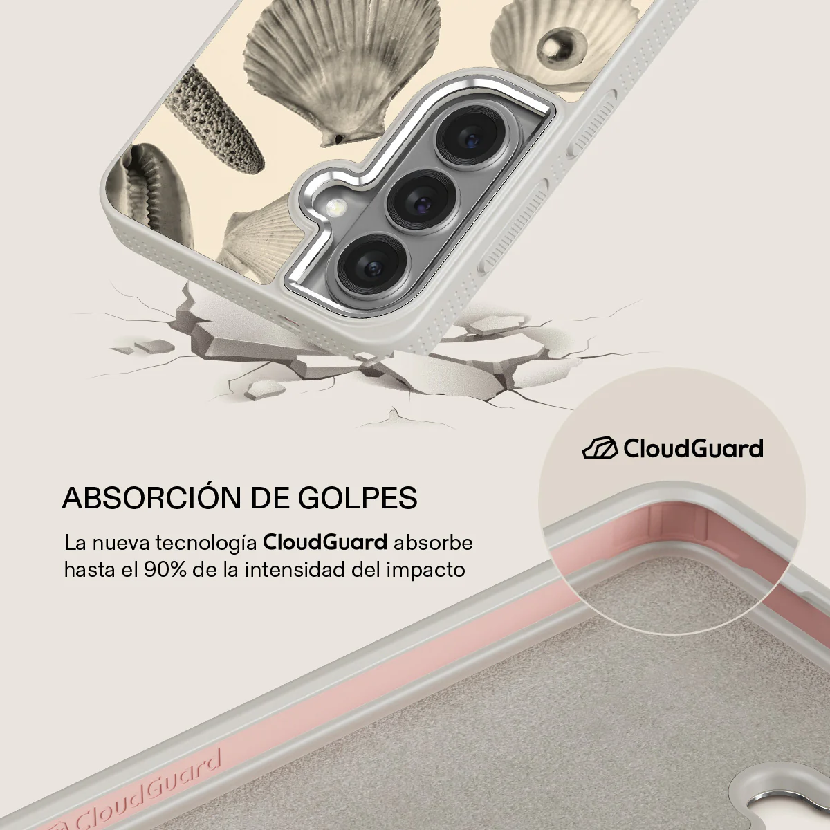 Shell Mosaic - Samsung Galaxy S26 Plus Funda - Image 35