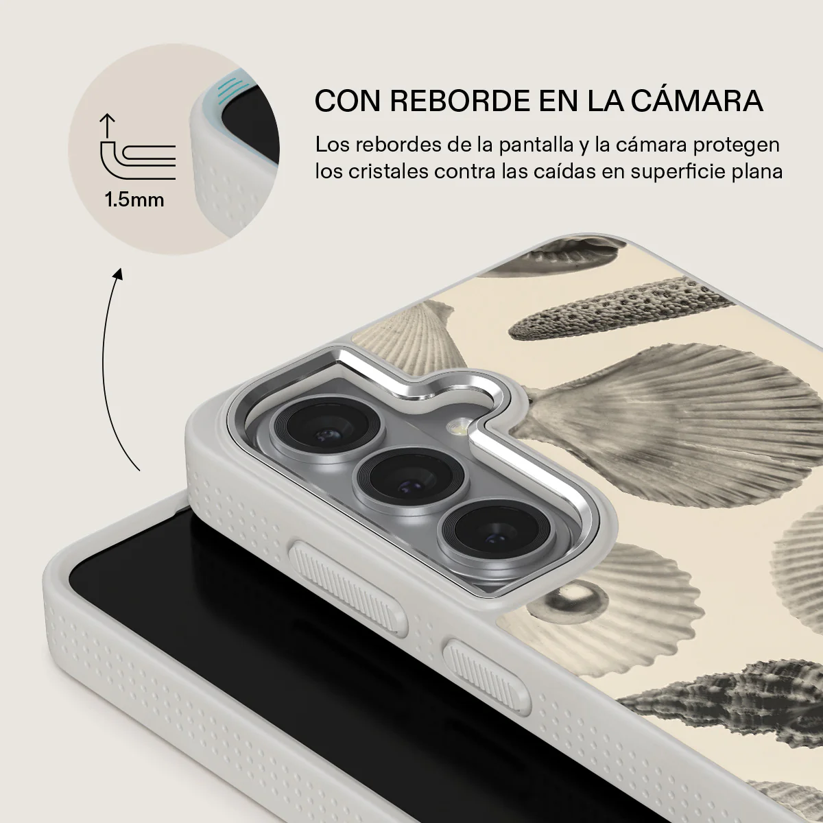 Shell Mosaic - Samsung Galaxy S26 Plus Funda - Image 36