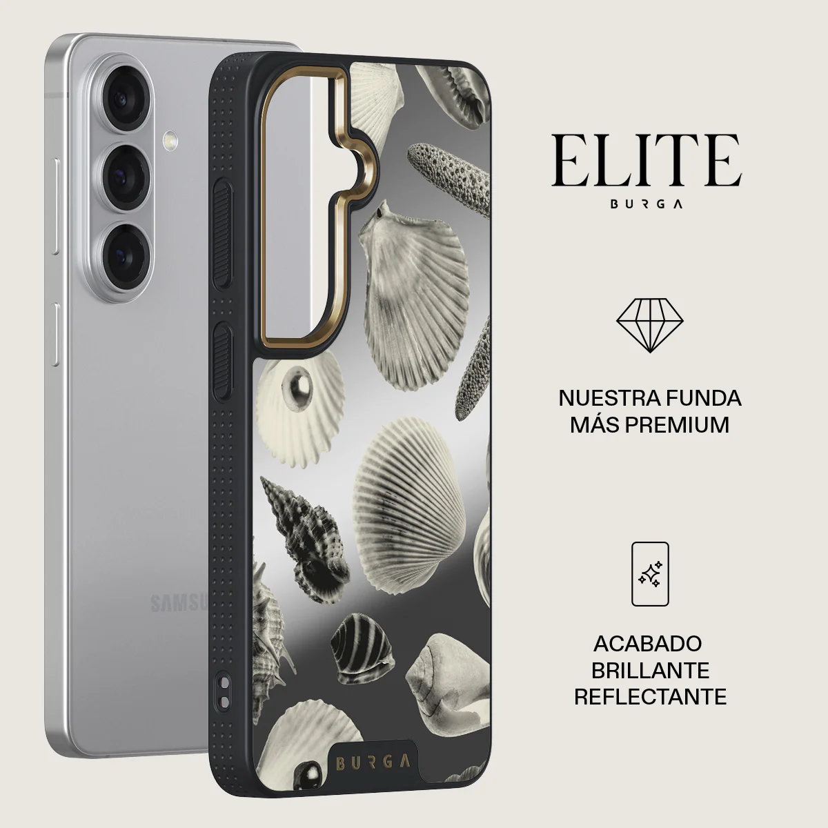 Shell Mosaic - Samsung Galaxy S26 Plus Funda - Image 41