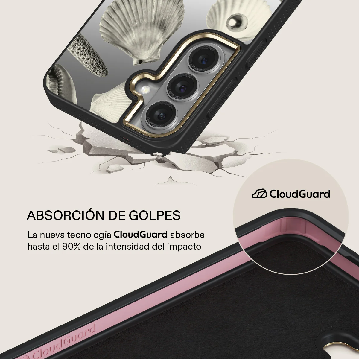 Shell Mosaic - Samsung Galaxy S26 Plus Funda - Image 42