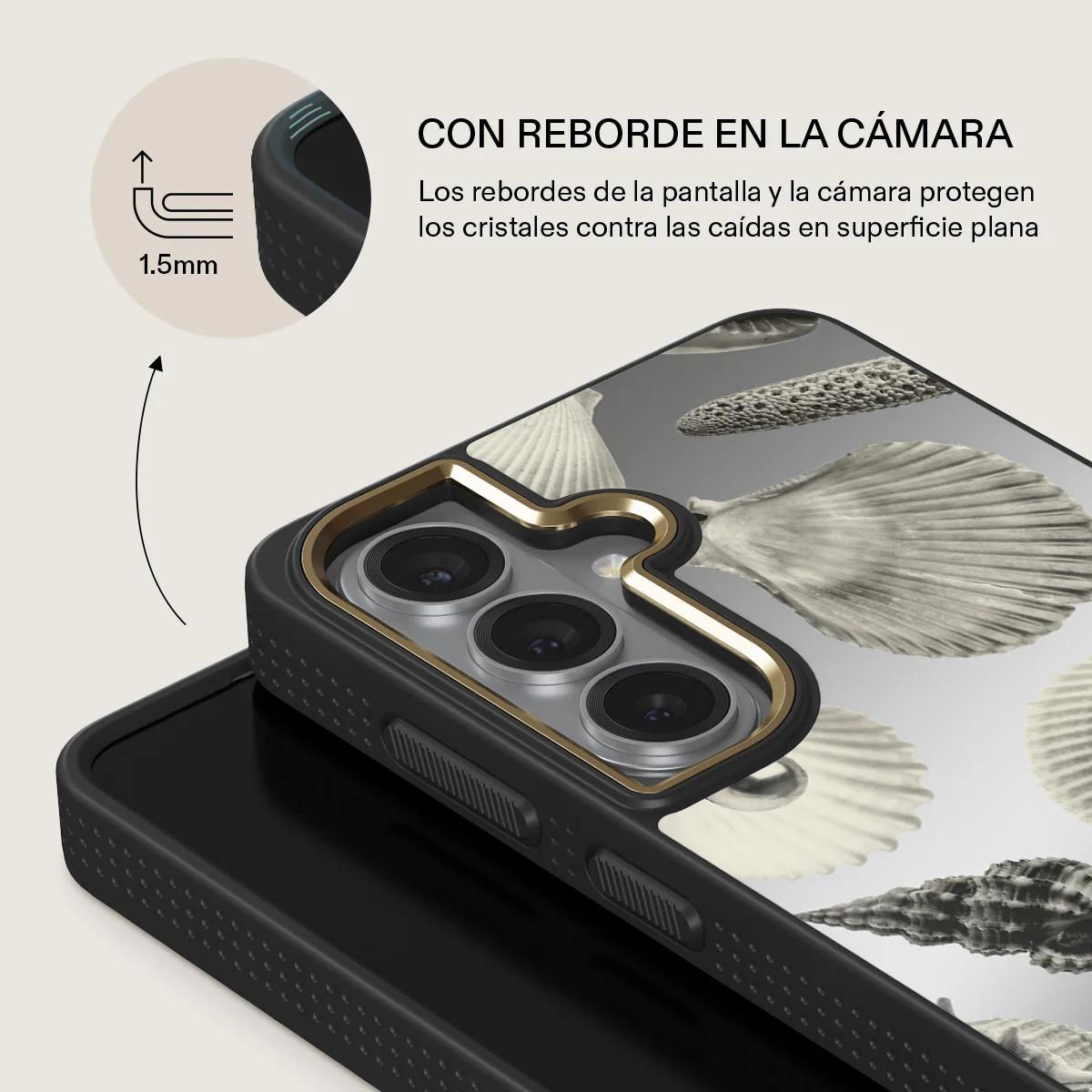 Shell Mosaic - Samsung Galaxy S26 Plus Funda - Image 44