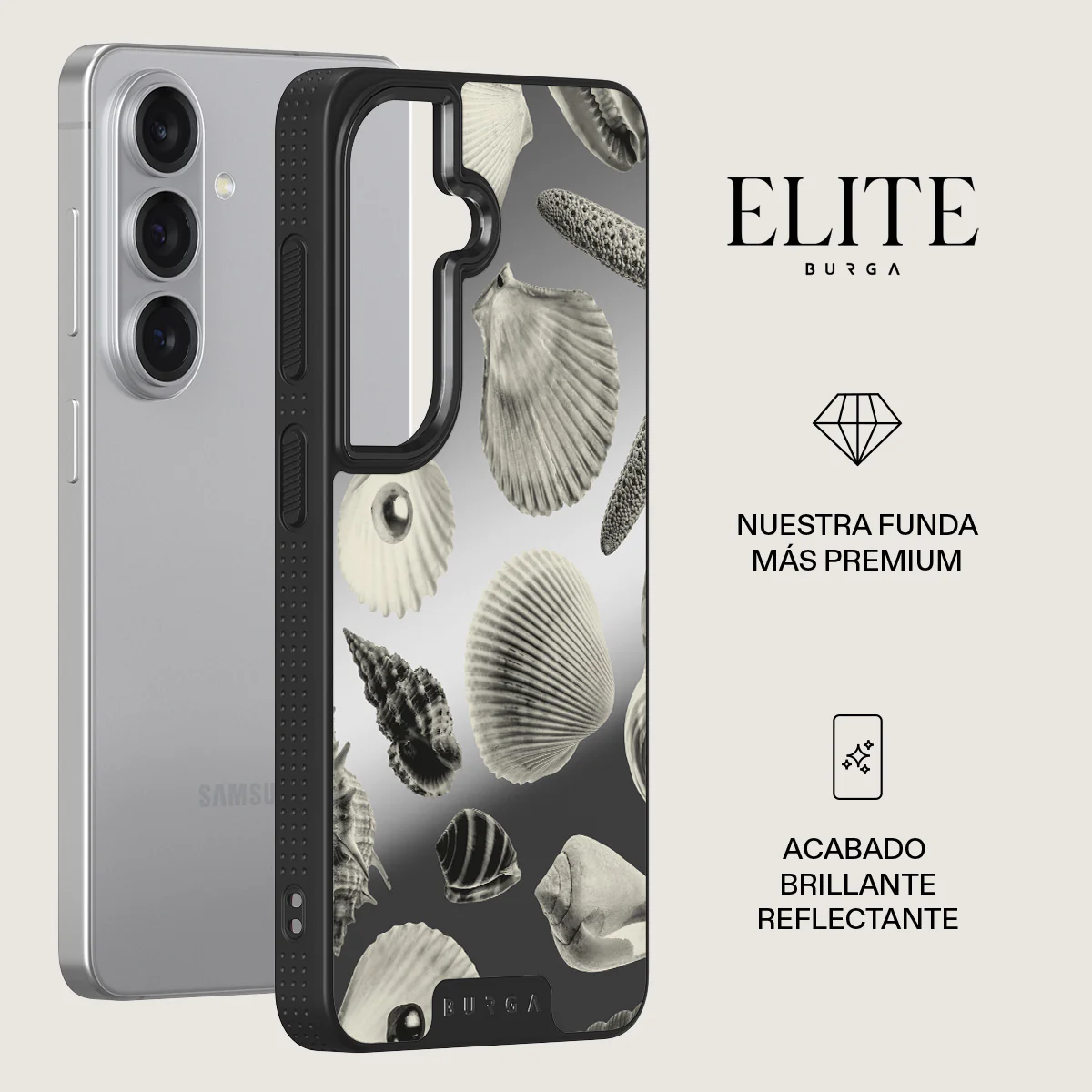 Shell Mosaic - Samsung Galaxy S26 Plus Funda - Image 49