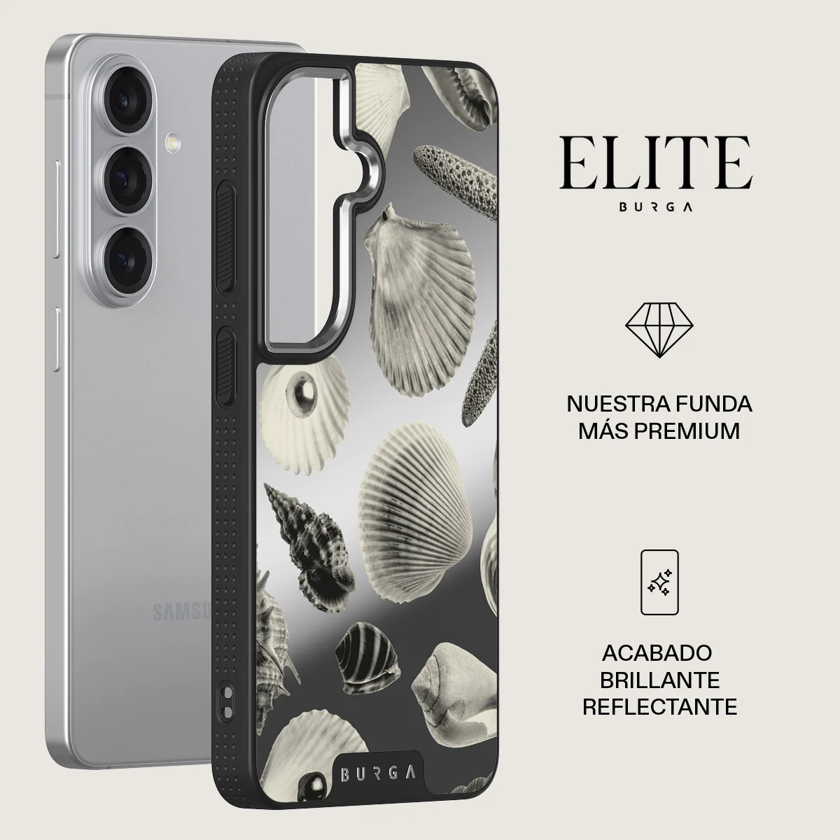 Shell Mosaic - Samsung Galaxy S26 Plus Funda - Image 57