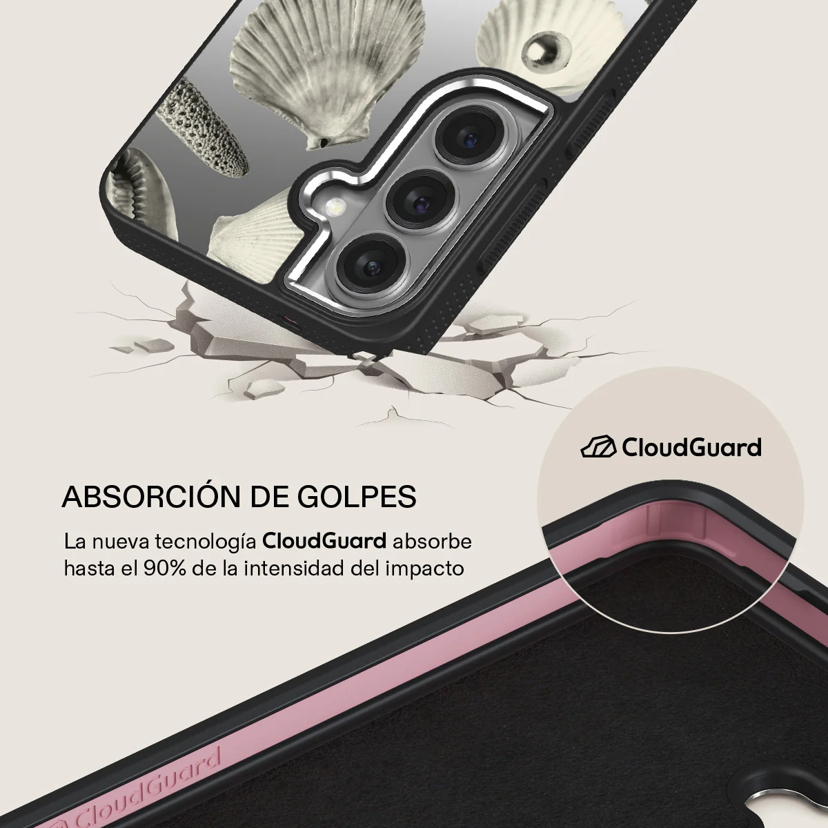 Shell Mosaic - Samsung Galaxy S26 Plus Funda - Image 58