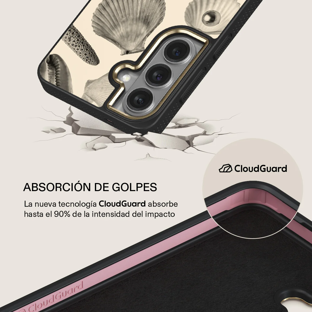 Shell Mosaic - Samsung Galaxy S26 Plus Funda - Image 7