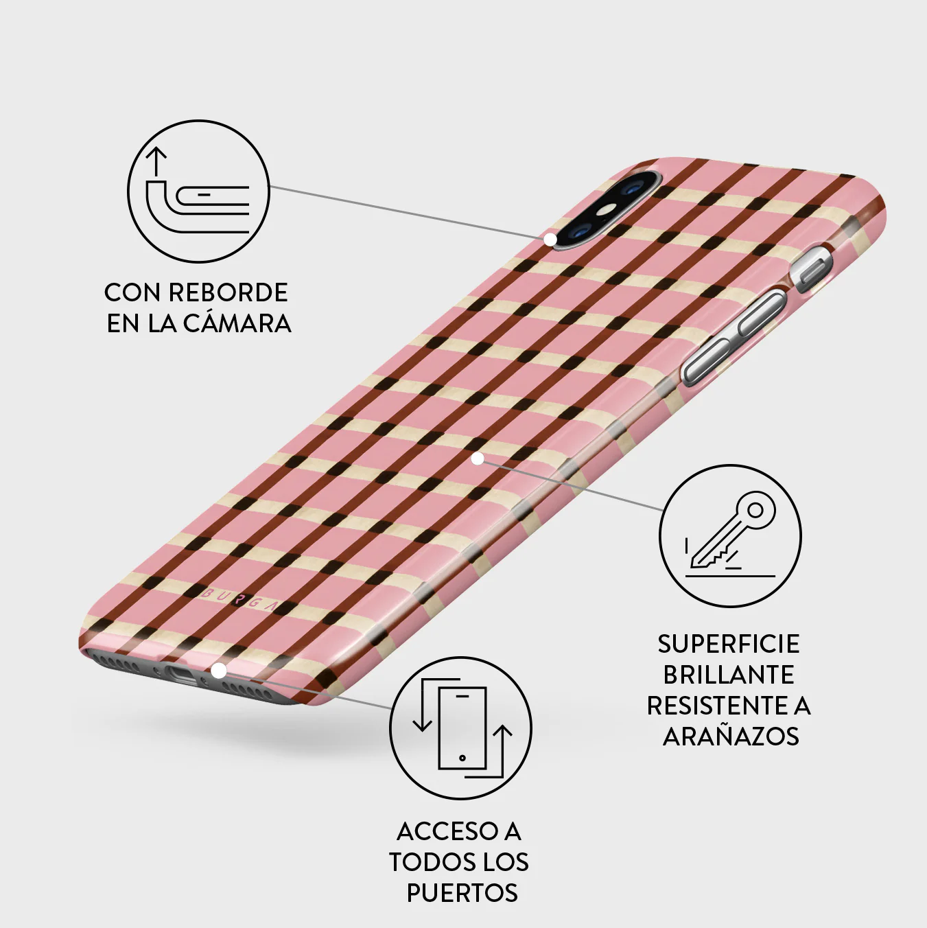 Sleeping In - iPhone X / XS Funda - Image 3