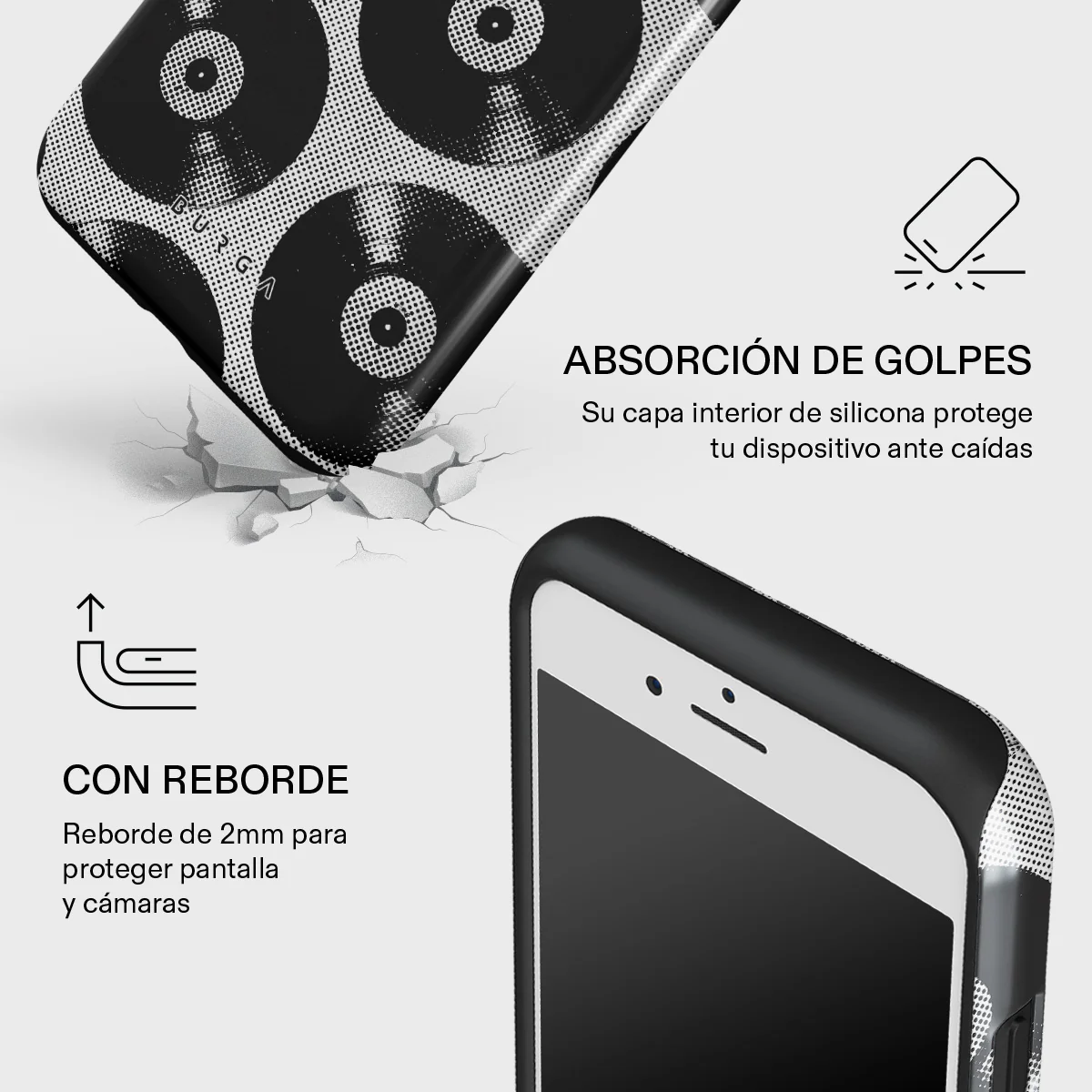 Sound Check - iPhone SE (2020) Funda - Image 8