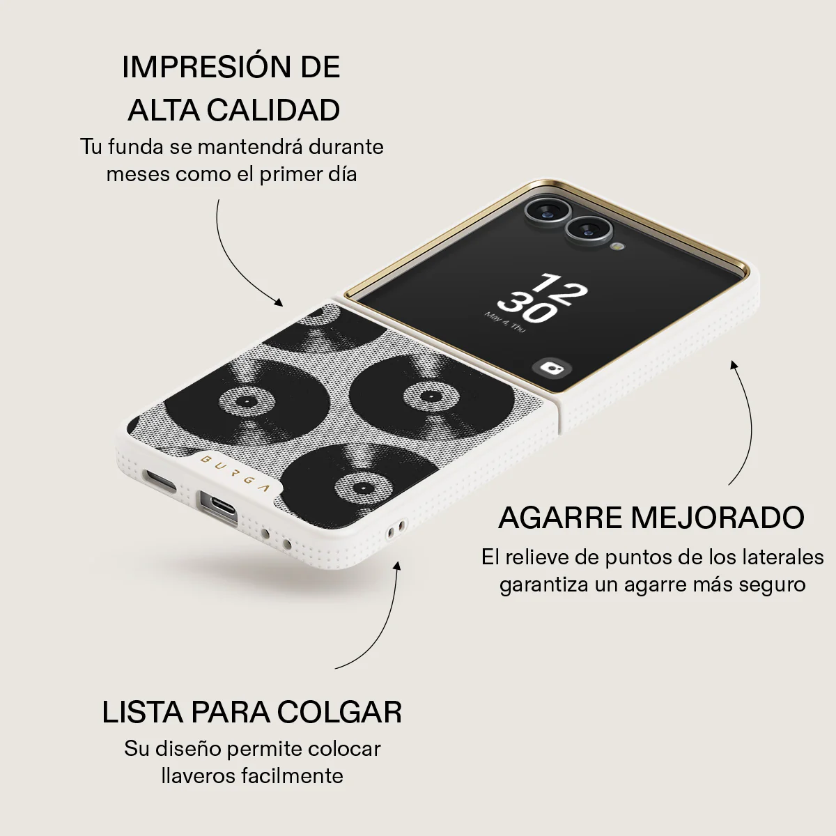 Sound Check - Samsung Galaxy Z Flip 7 Funda - Image 23