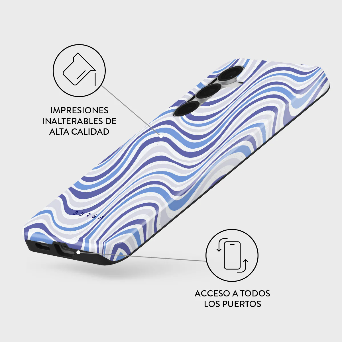 Stay Groovy - Samsung Galaxy S25 FE Funda - Image 3