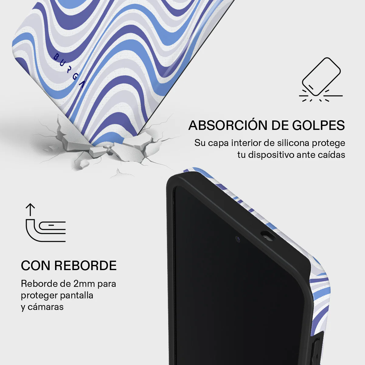Stay Groovy - Samsung Galaxy S25 FE Funda - Image 4