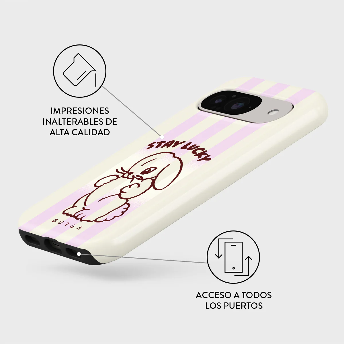 Stay Lucky - Google Pixel 10 Funda - Image 3