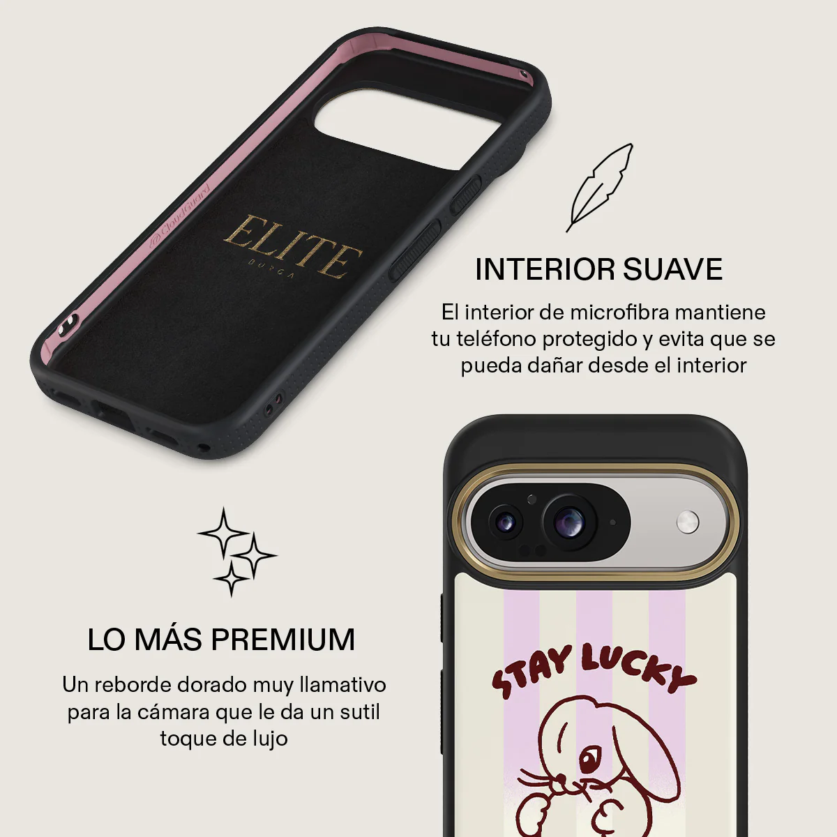 Stay Lucky - Google Pixel 10 Pro XL Funda - Image 10
