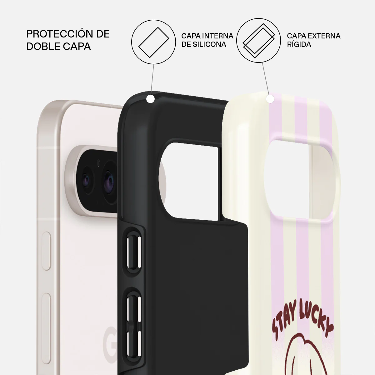 Stay Lucky - Google Pixel 10 Pro XL Funda - Image 2