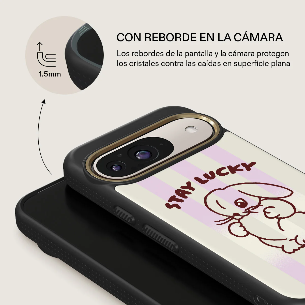 Stay Lucky - Google Pixel 10 Pro XL Funda - Image 8