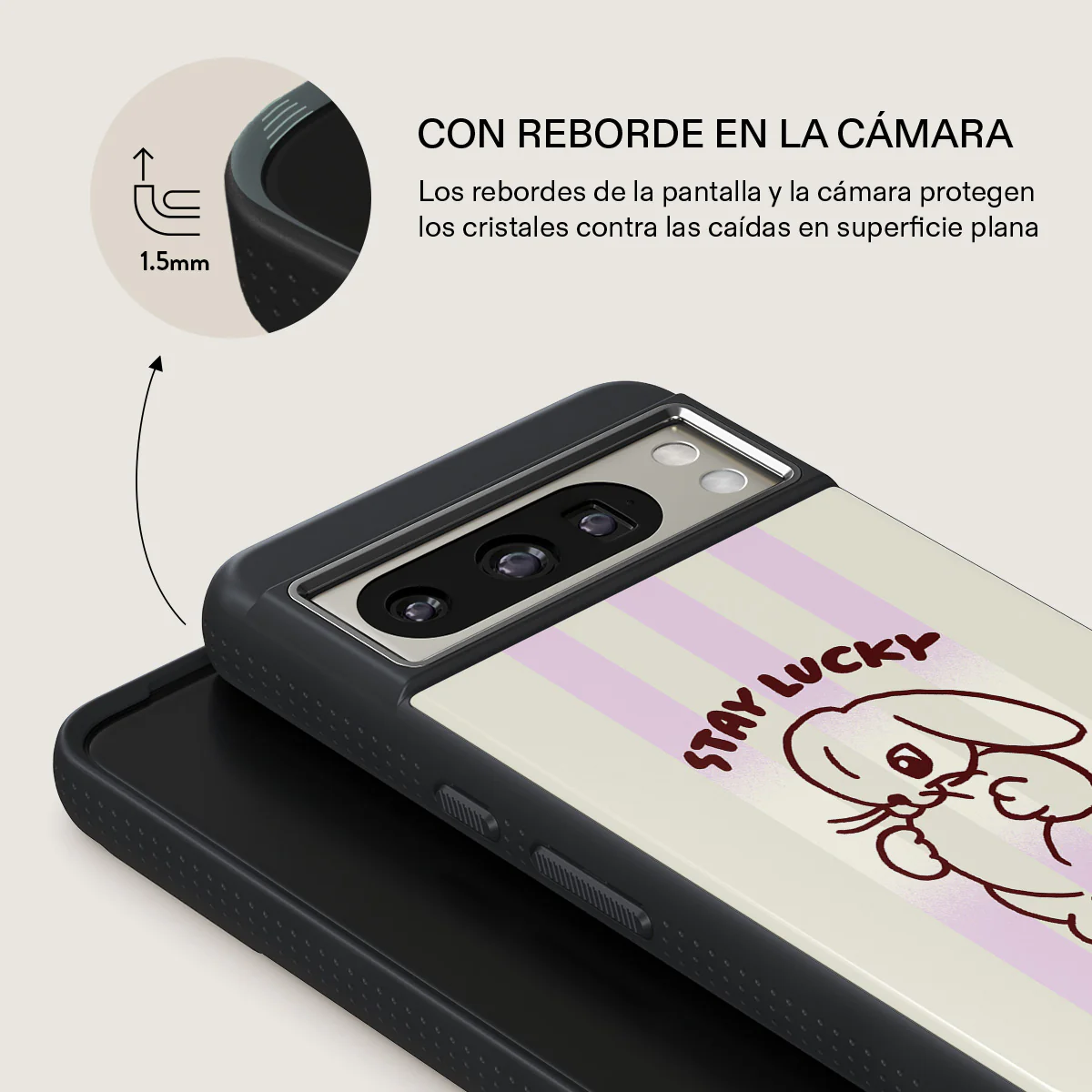 Stay Lucky - Google Pixel 8 Pro Funda - Image 15