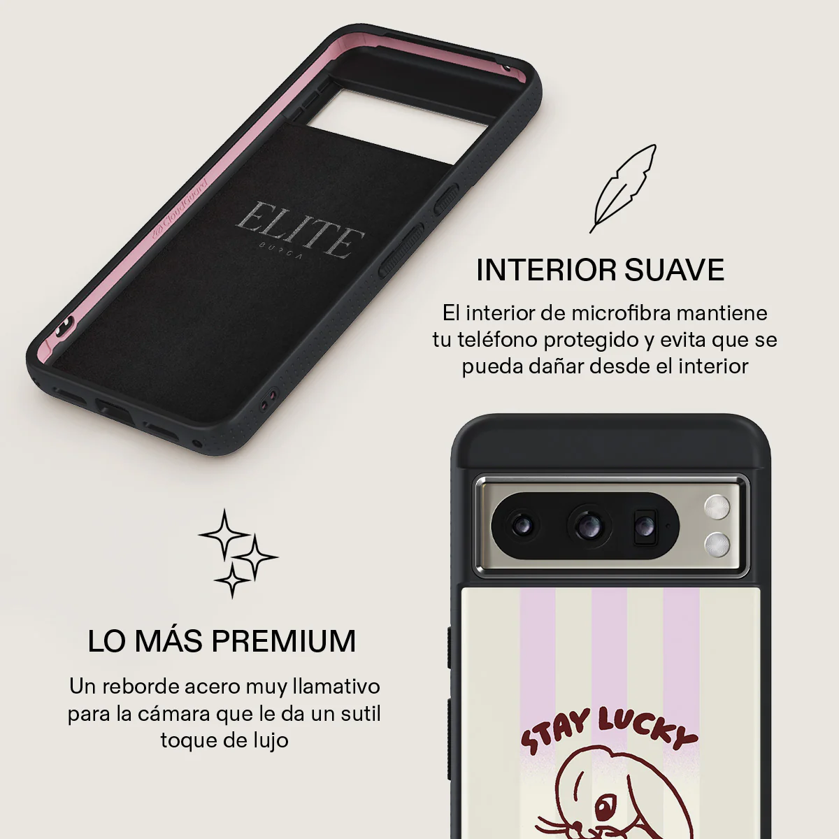 Stay Lucky - Google Pixel 8 Pro Funda - Image 17