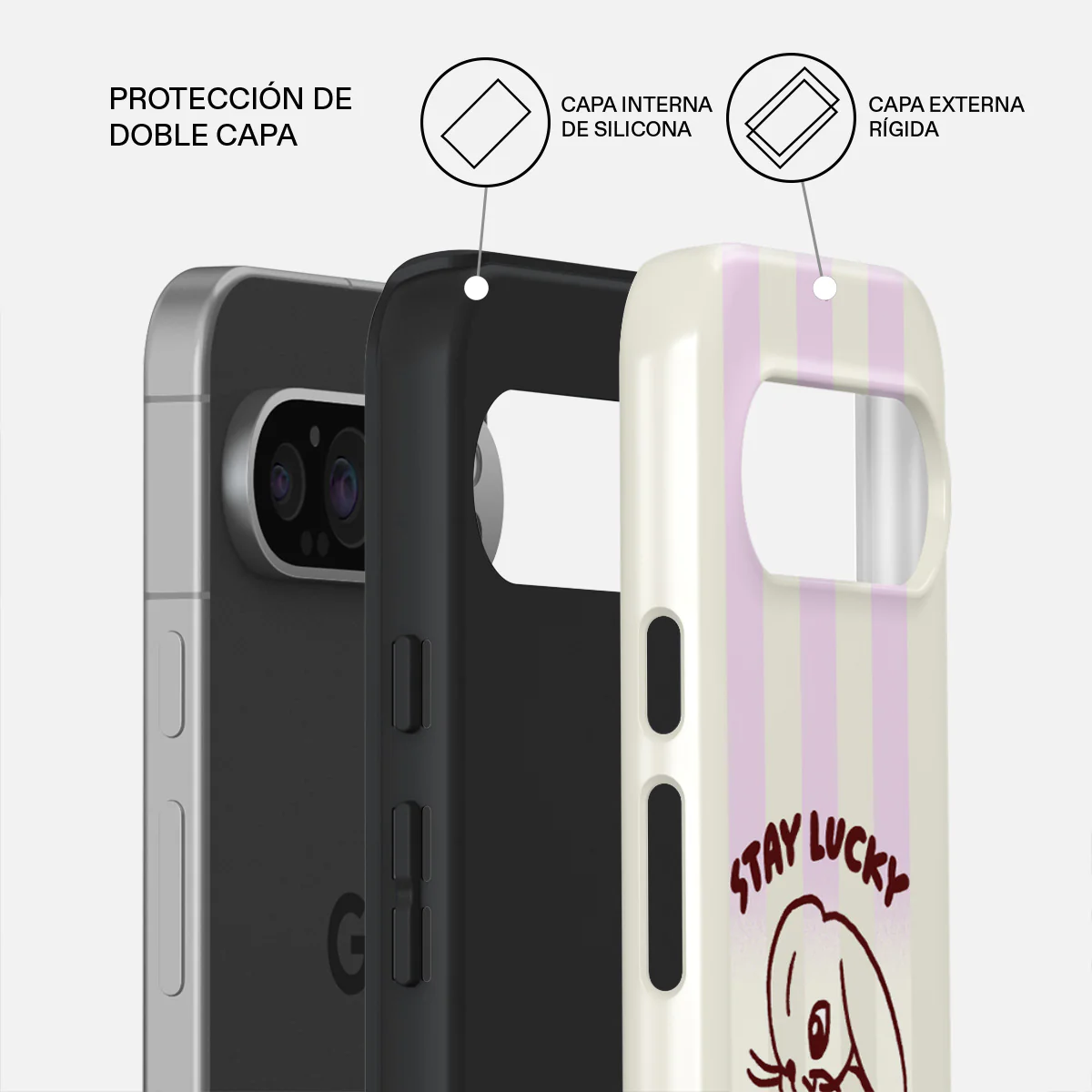 Stay Lucky - Google Pixel 9 Pro XL Funda - Image 2