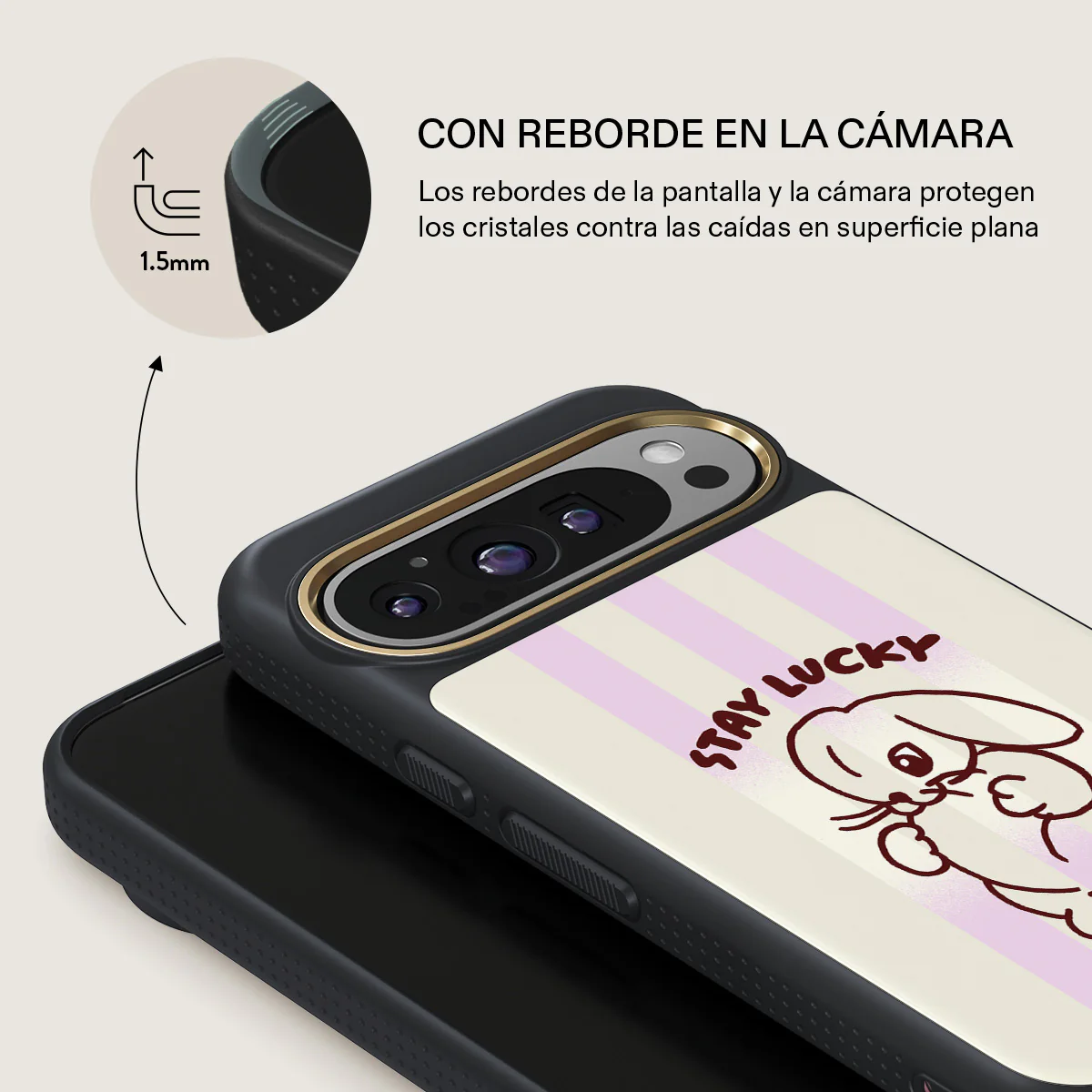 Stay Lucky - Google Pixel 9 Pro XL Funda - Image 8