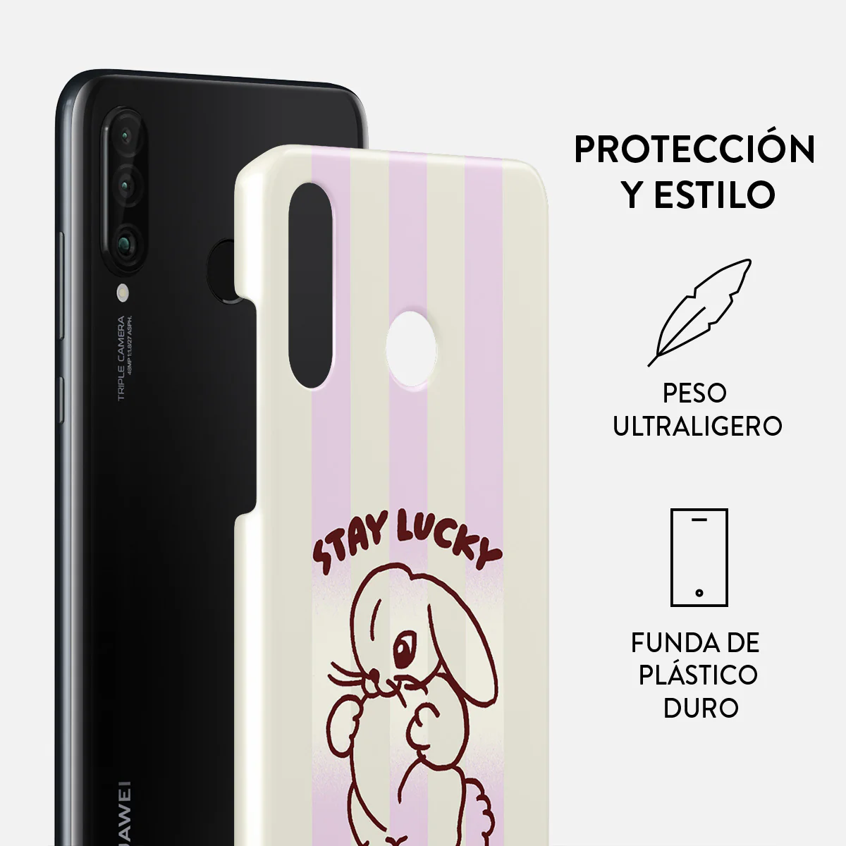 Stay Lucky - Huawei P30 Lite Funda - Image 2