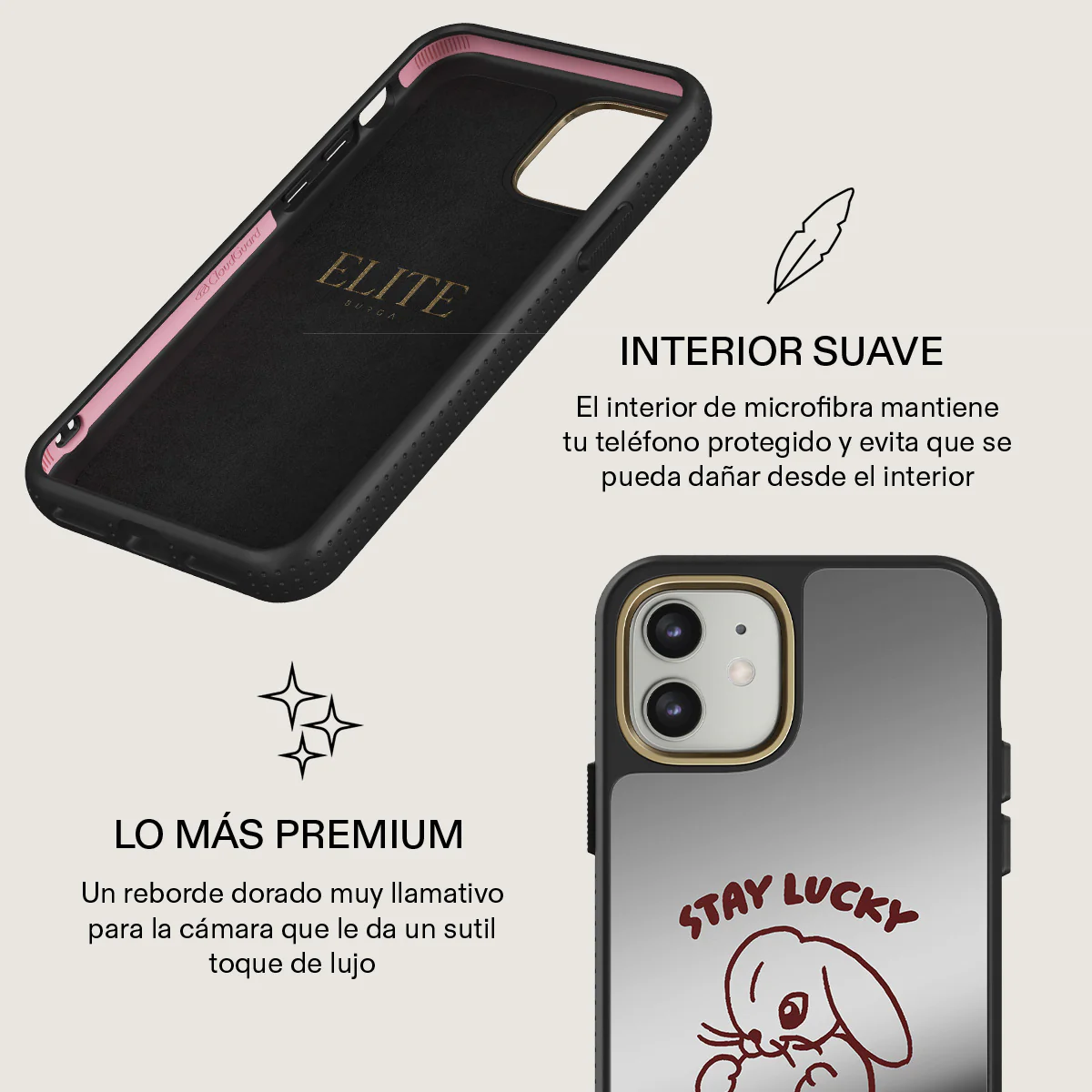 Stay Lucky - iPhone 11 Funda - Image 25