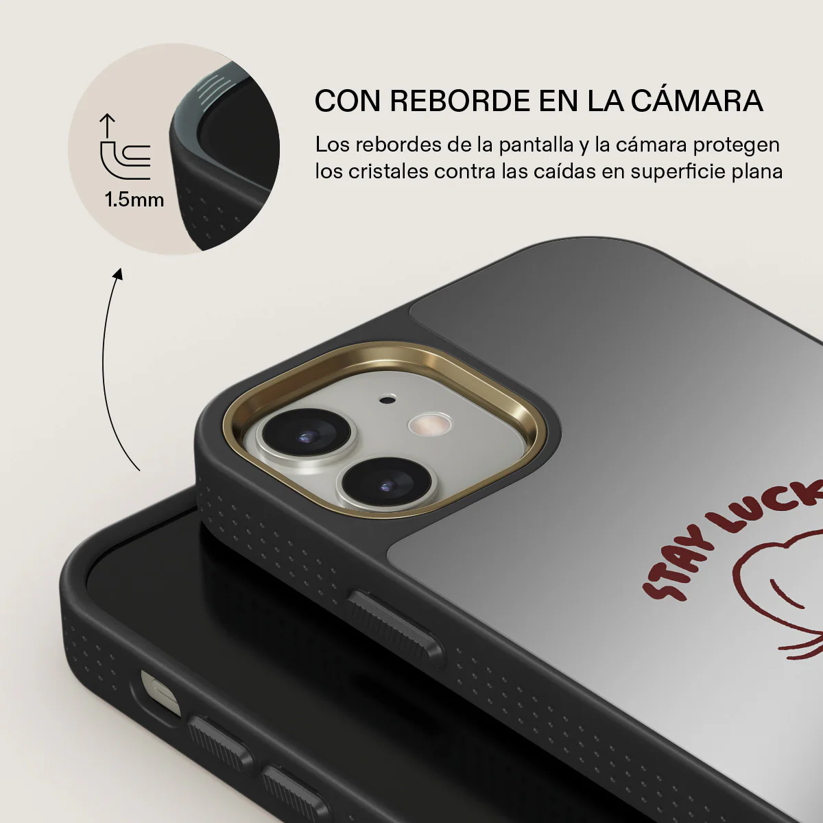 Stay Lucky - iPhone 12 Funda - Image 23