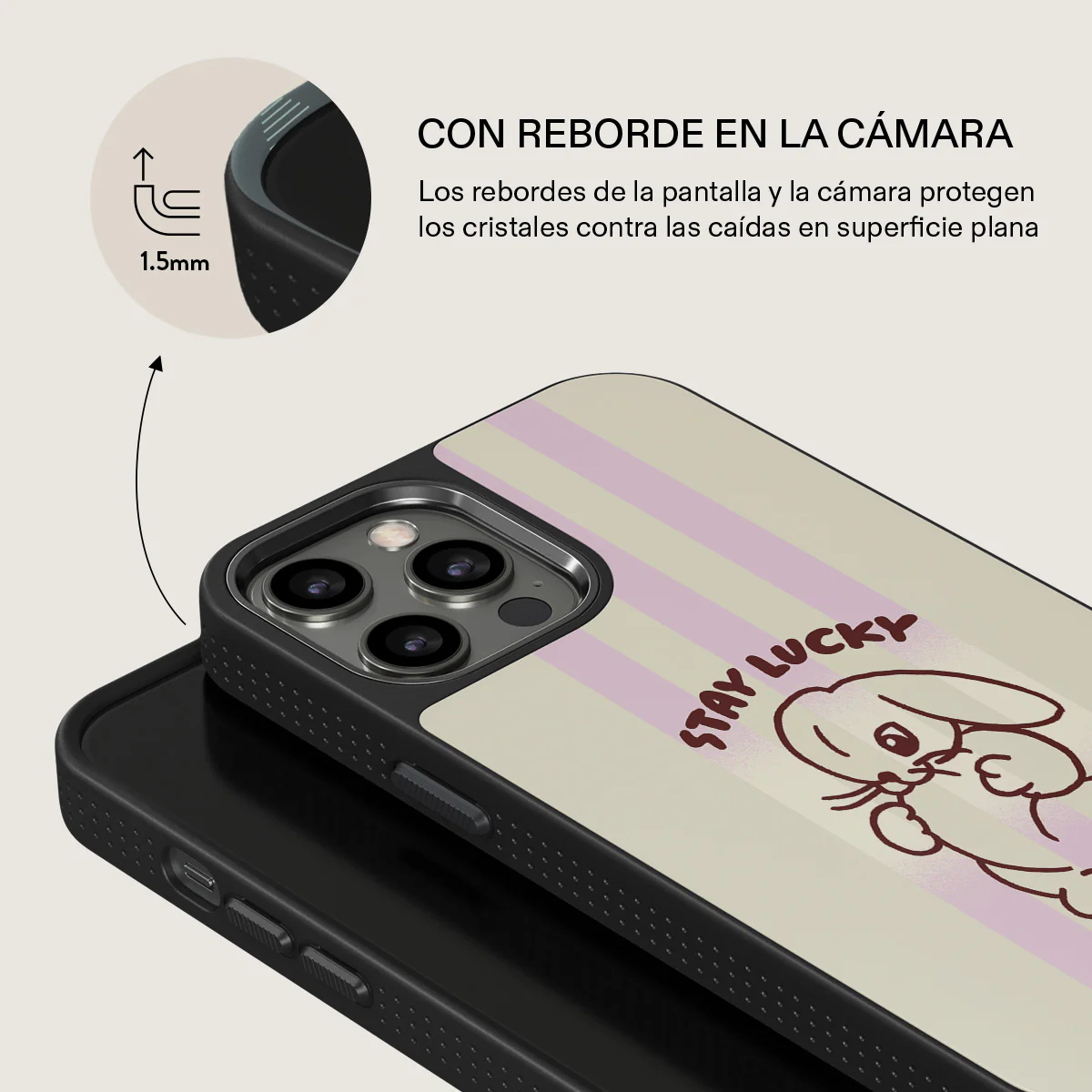 Stay Lucky - iPhone 12 Pro Funda - Image 15