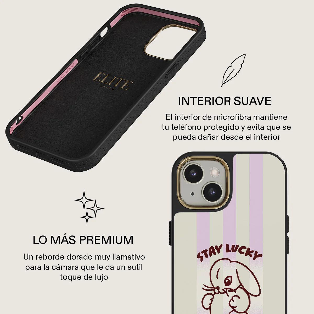 Stay Lucky - iPhone 13 Funda - Image 10