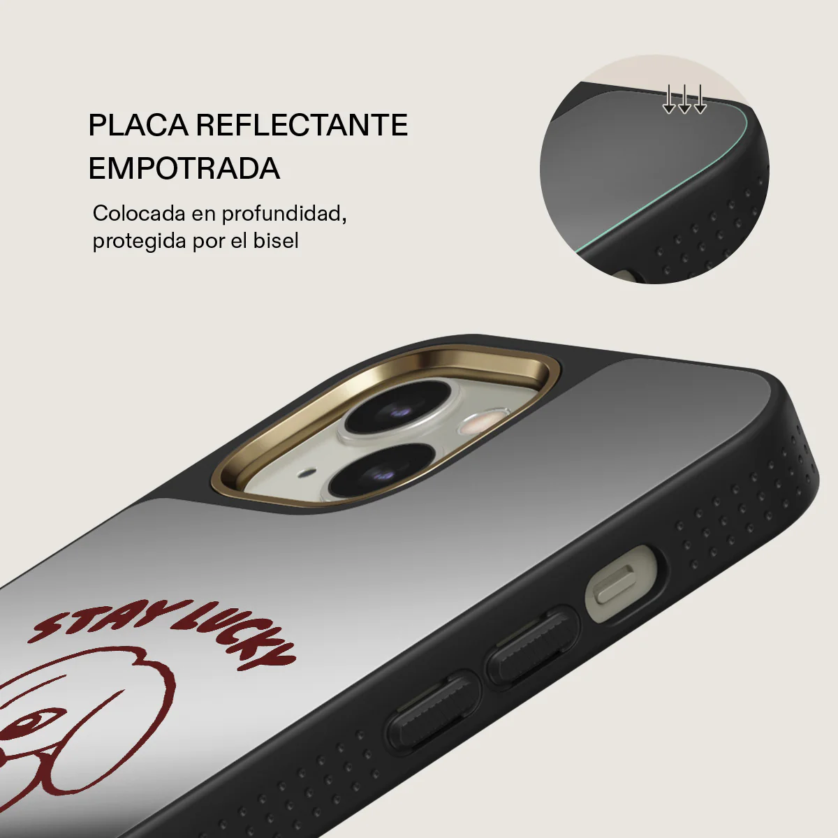 Stay Lucky - iPhone 13 Funda - Image 22