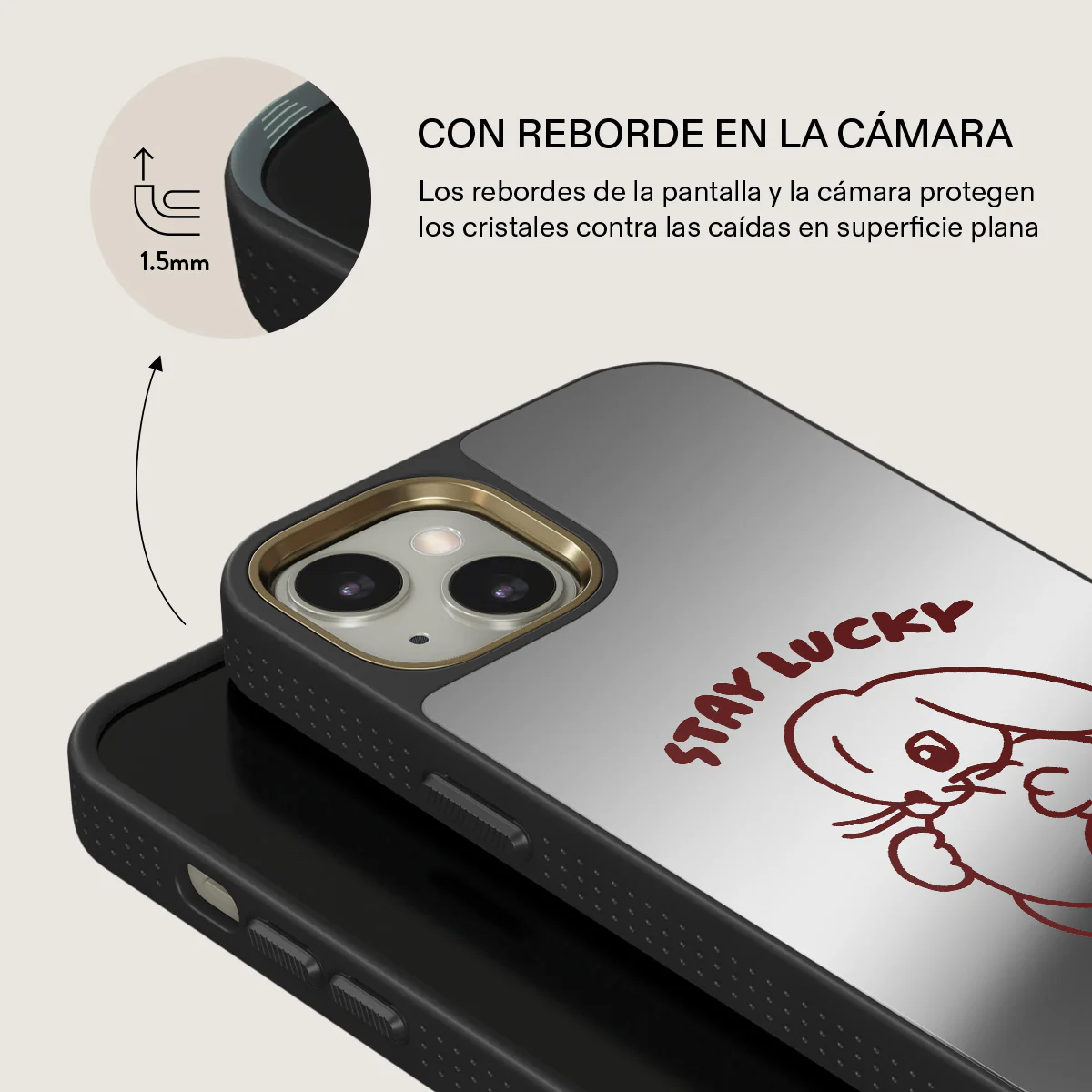 Stay Lucky - iPhone 13 Funda - Image 23