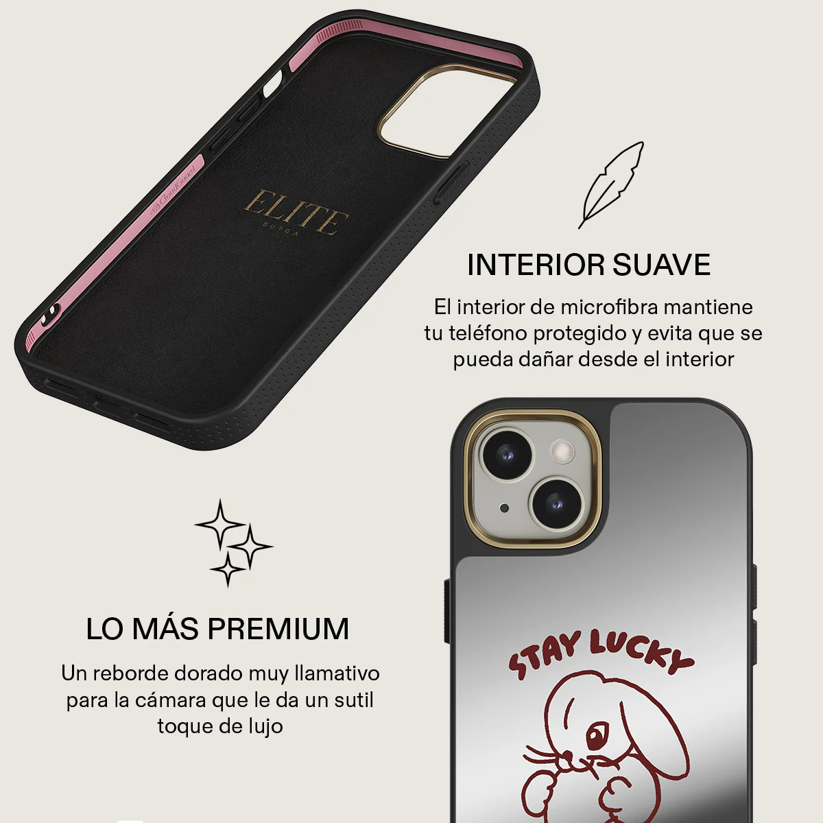 Stay Lucky - iPhone 13 Funda - Image 25