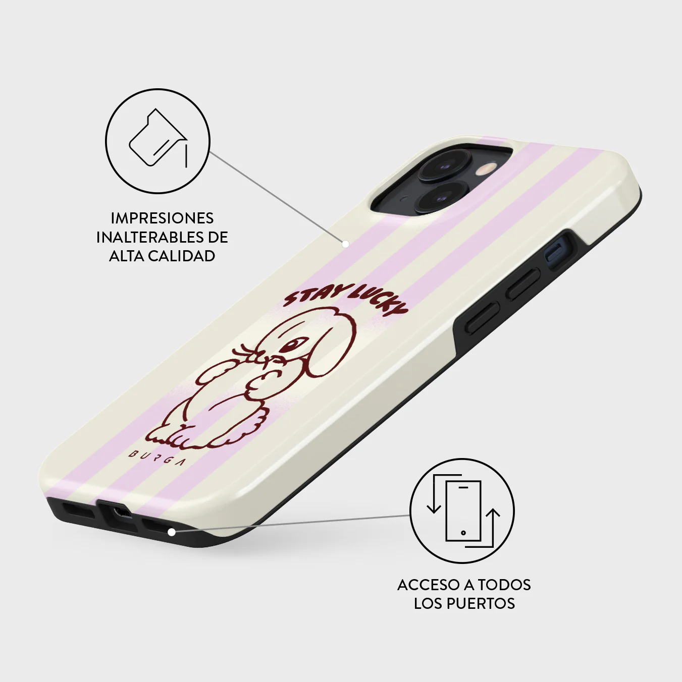 Stay Lucky - iPhone 13 Funda - Image 3